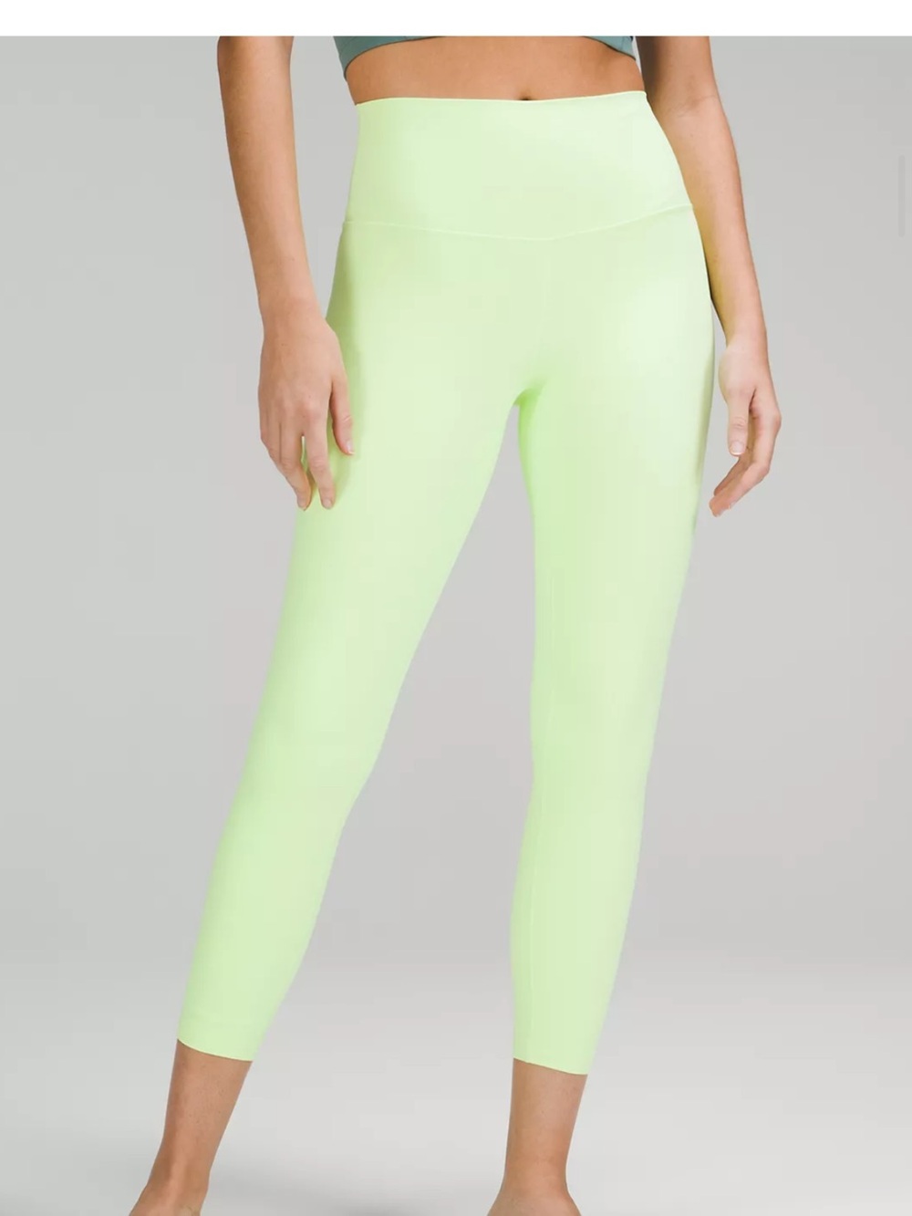 lululemon Align High-Rise Pant 25" Faded Zap size 4